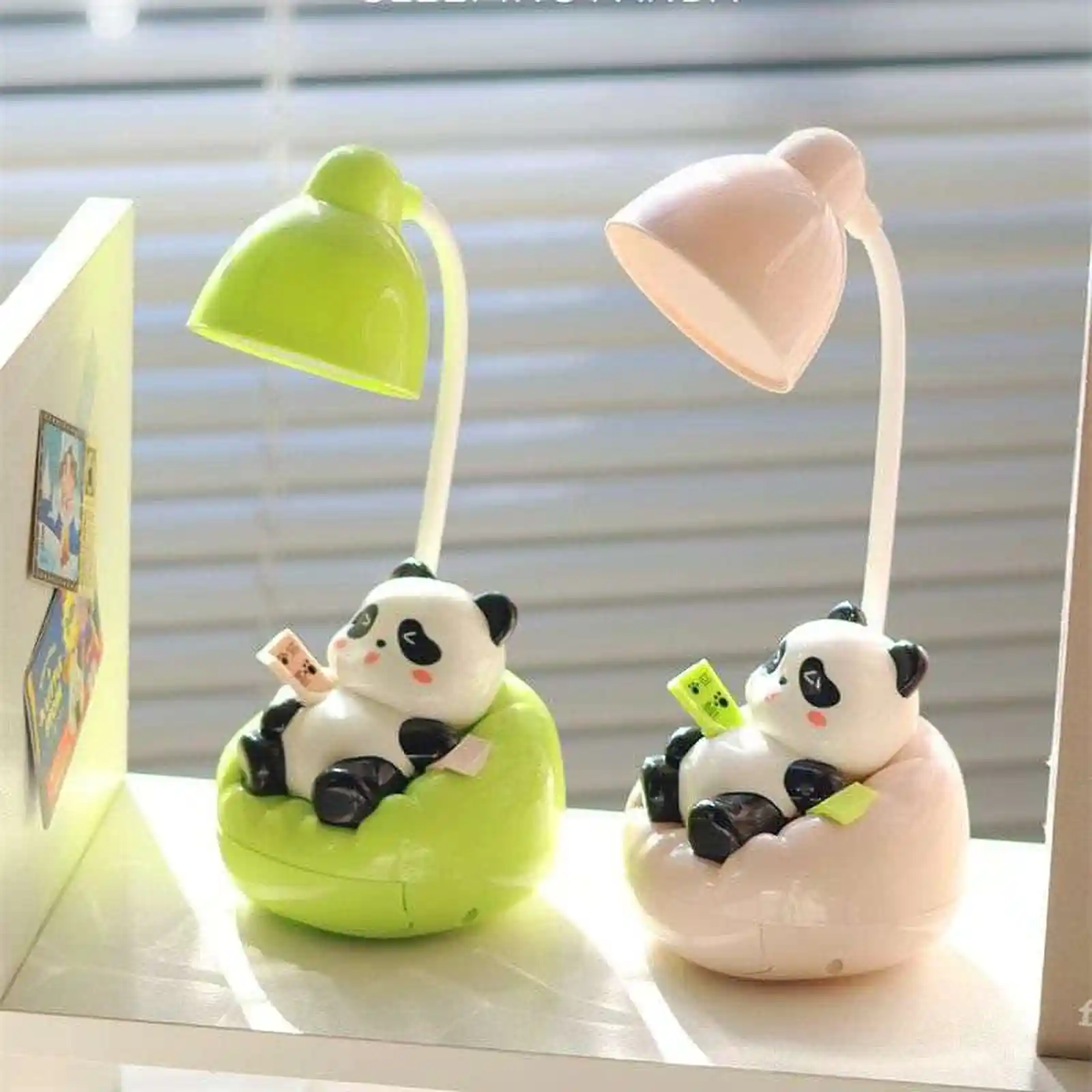 Desk Lamp for Kids Panda Night Light