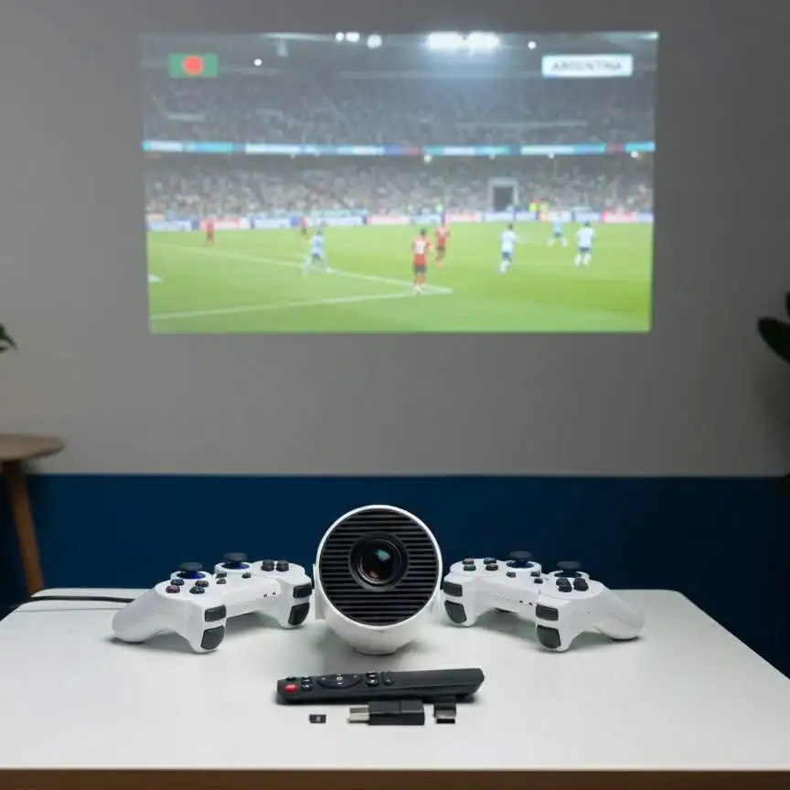 HY300 Home Theatre WiFi Bluetooth portable Projector